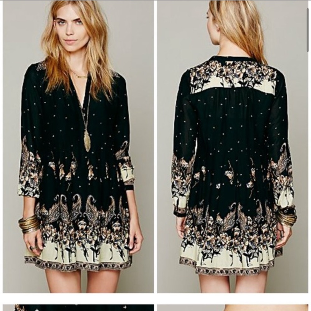 ISO SIERRA VALLEY SHIRTDRESS FREE PEOPLE